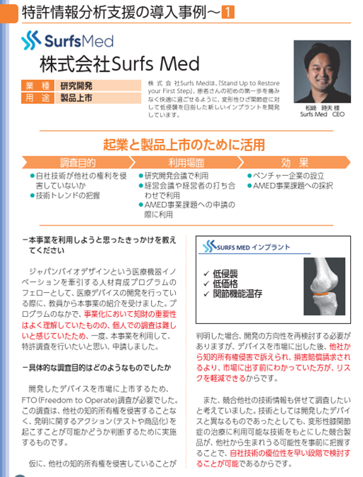 株式会社Surfs Med（東京都）